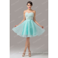 Grace Karin Strapless Sweetheart Organza Grace Karin Bege Cocktail Dress CL6144-1 #